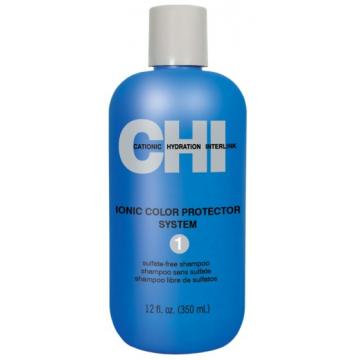 Бессульфатный шампунь для защиты цвета CHI Ionic Color Protector System 1 Shampoo купить